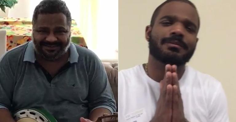Filho de Arlindo Cruz mostra otimismo com estado de saúde do pai e pede: “Vamos rezar”