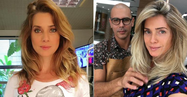 Após Sol Nascente, Letícia Spiller fica loiríssima