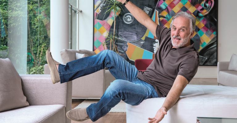Otávio Mesquita celebra nova fase na TV