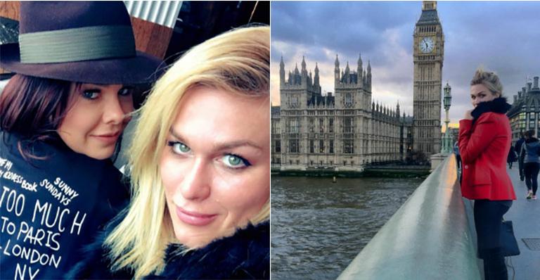Em férias em Londres, Ludmilla Dayer tranquiliza fãs após atentado: ‘Estamos bem’