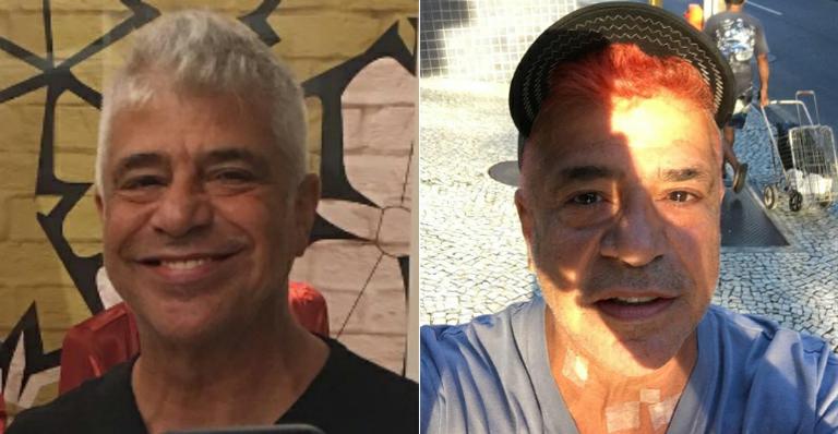 Novo visual: Lulu Santos surge ruivo em foto nas redes sociais