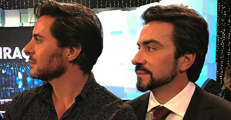 Padre Fábio de Melo brinca com semelhança com Ricardo Tozzi: “Meu irmão mais velho, quase meu pai”