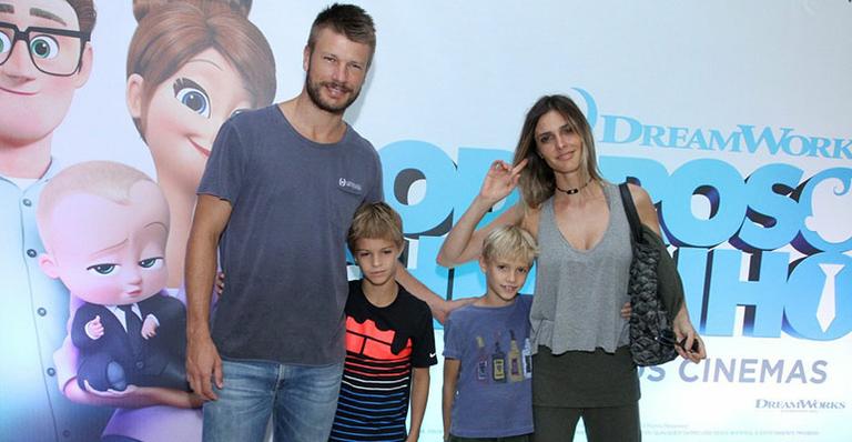Sessão vip de nova animação reúne filhos de famosos no Rio