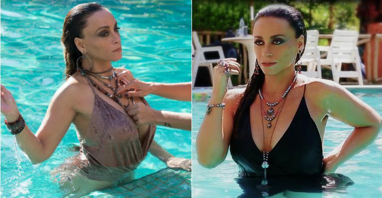 Suzana Pires estrela ensaio inspirado no sereísmo