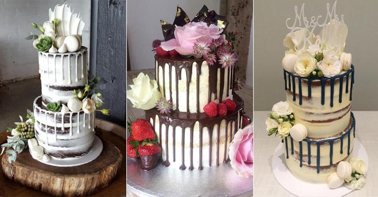 Drip cake: saiba tudo sobre o bolo com calda escorrendo, tendência dos casamentos em 2017