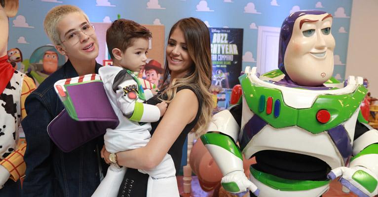 João Guilherme celebra o aniversário de 2 anos do irmão caçula, Pietro