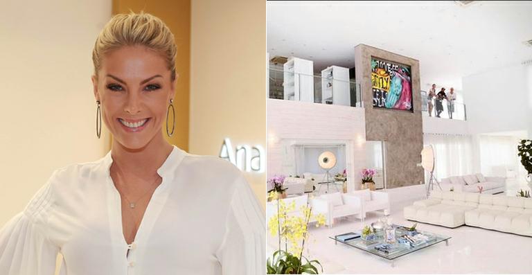Ana Hickmann mostra a nova decoração de sua sala: ‘Temos outdoor!’
