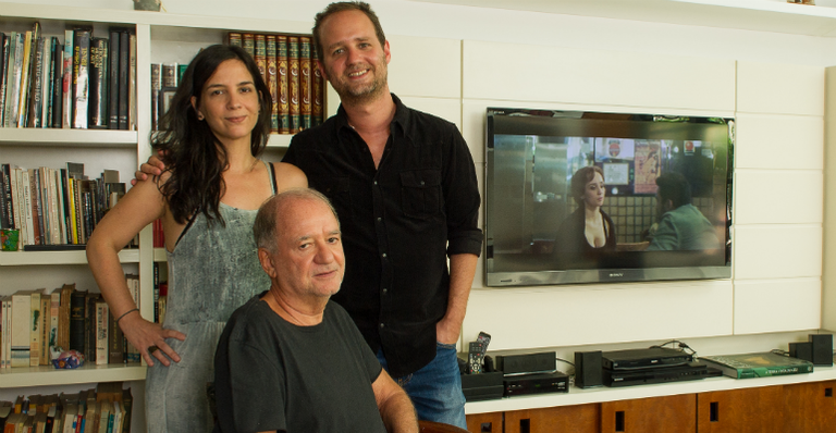 Marcílio Moraes: família unida no cinema