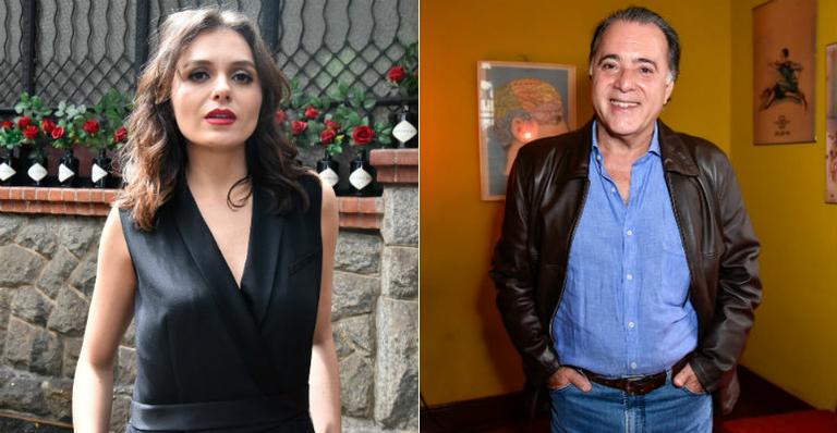 Monica Iozzi e Tony Ramos participam do lançamento de ‘Vade Retro’
