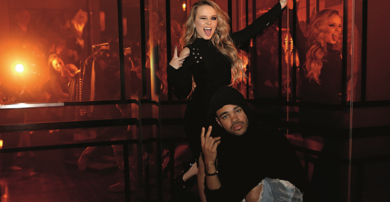 Larissa Manoela: encontro com o DJ Maejor