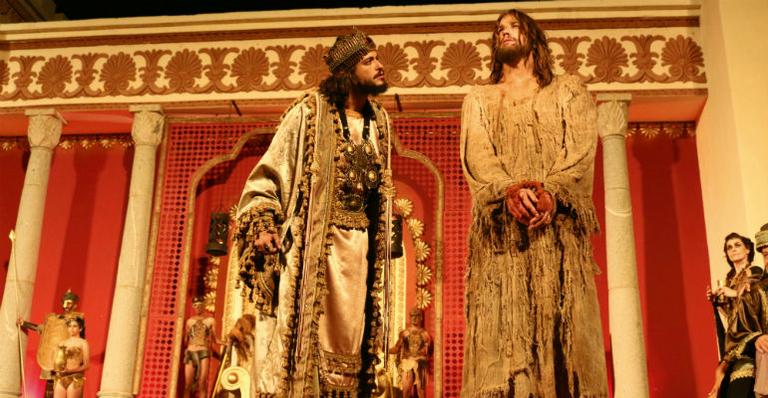 Rômulo Neto e Raphael Vianna: dupla na Paixão de Cristo