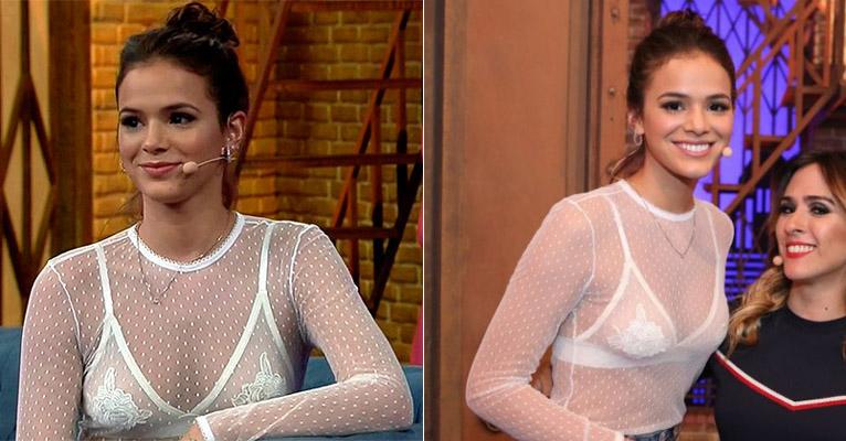 Bruna Marquezine investe em lingerie como top; saiba como usar a tendência