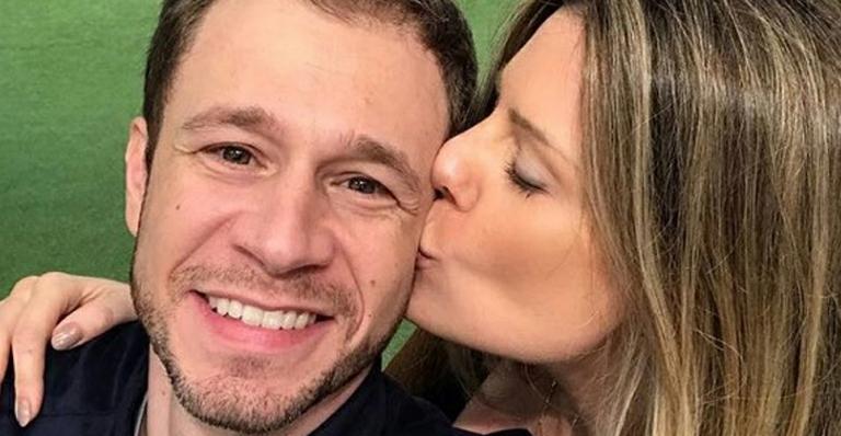 Daiana Garbin se declara para o marido, Tiago Leifert: “Você é um anjo”