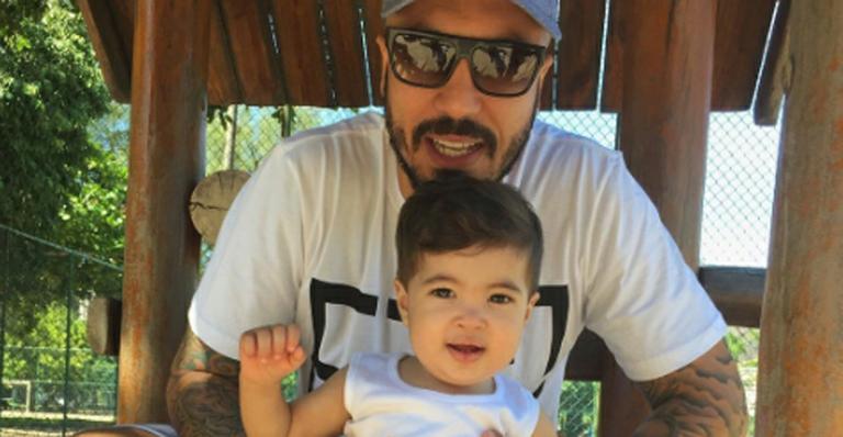 Aline Gotschalg se declara no aniversário de Fernando Medeiros: “Sua felicidade é a minha”