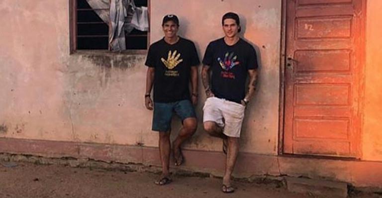 Reynaldo Gianecchini fala sobre Diego Fragoso: “Fazemos até um casal bonito, mas não somos um”