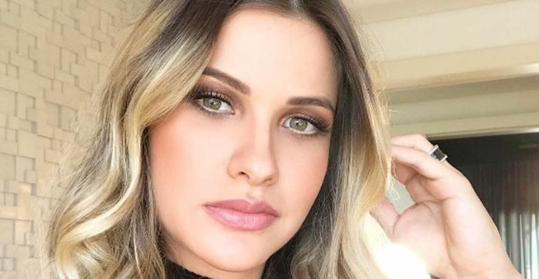 Pertinho de ser mamãe, Andressa Suita exibe seu barrigão em ensaio