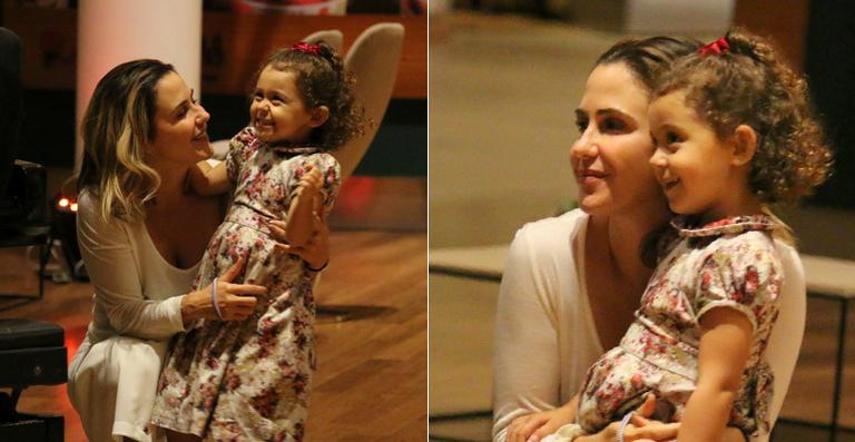 Guilhermina Guinle: diversão com a filha, Mina