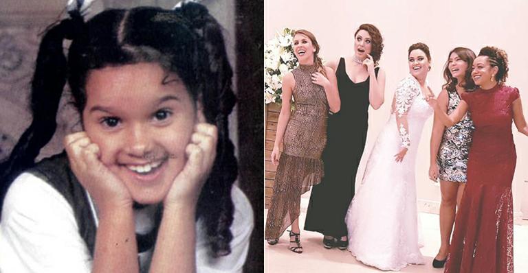 Ana Olívia Seripieri se casa e reúne ex-Chiquititas