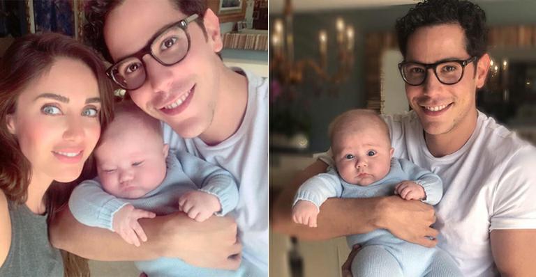 Christian Chávez se derrete pelo filho de Anahi