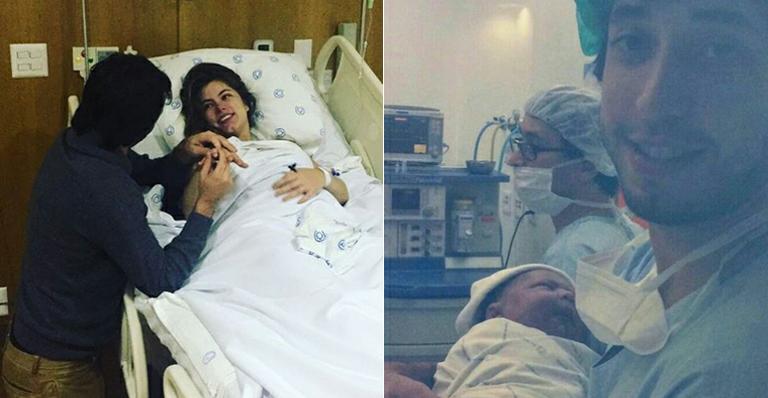 Bruna Hamú é pedida em casamento na maternidade