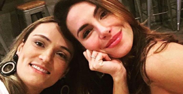 Mel Fronckowiak exalta amizade com a cunhada, irmã de Rodrigo Santoro: “Sorte a minha”