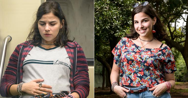 Gabriela Medvedovski engordou e dormiu com barriga falsa para interpretar protagonista grávida de Malhação