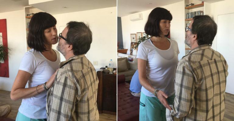 Luana Piovani e Leonardo Medeiros se preparam para estrear espetáculo no Rio