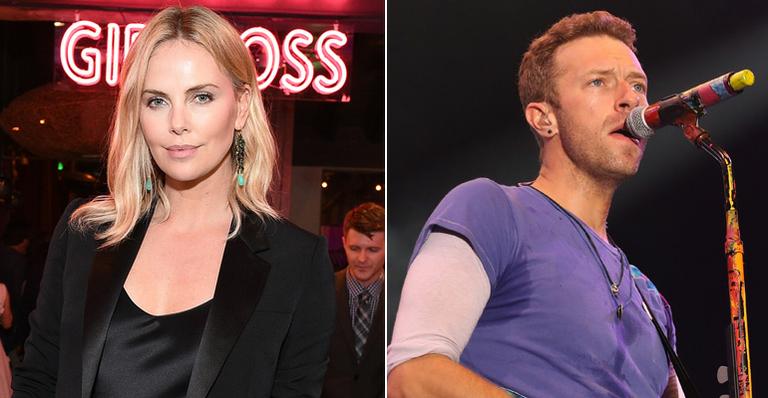 Charlize Theron estaria saindo com vocalista do Coldplay, Chris Martin