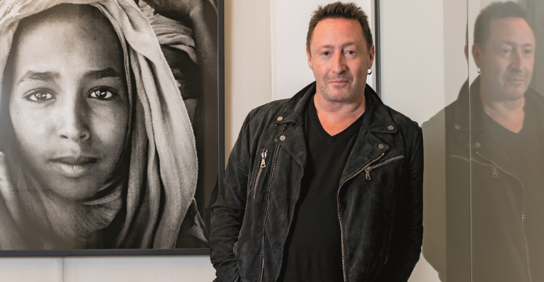 A paixão por cliques do fotógrafo Julian Lennon