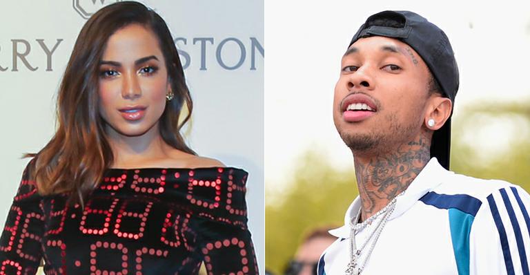 Tyga fala sobre parceria musical com Anitta: “Em breve”