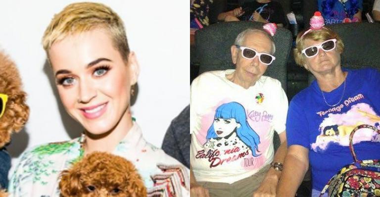 Fã mais velho de Katy Perry morre e cantora faz homenagem