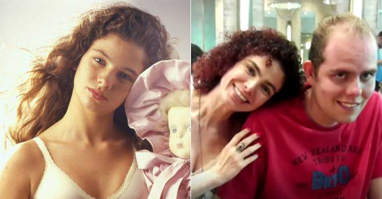 Atriz do “primeiro sutiã”,  Patrícia Lucchesi, abandona carreira para cuidar do filho autista