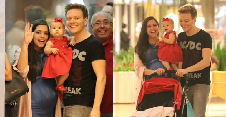 Michel Teló curte passeio com a família no Rio