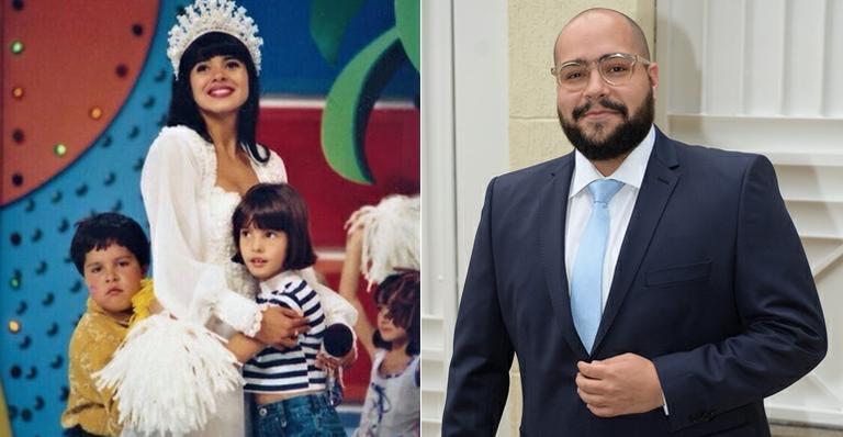 Reconhece? Tiago Abravanel aparece tietando Mara Maravilha em foto na infância