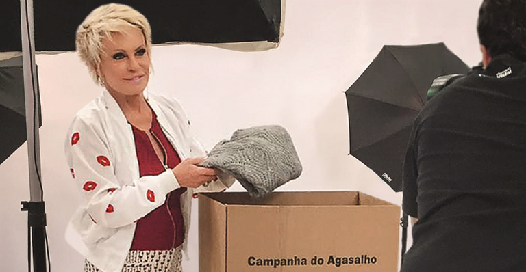 Ana Maria Braga: estrela em ato do bem