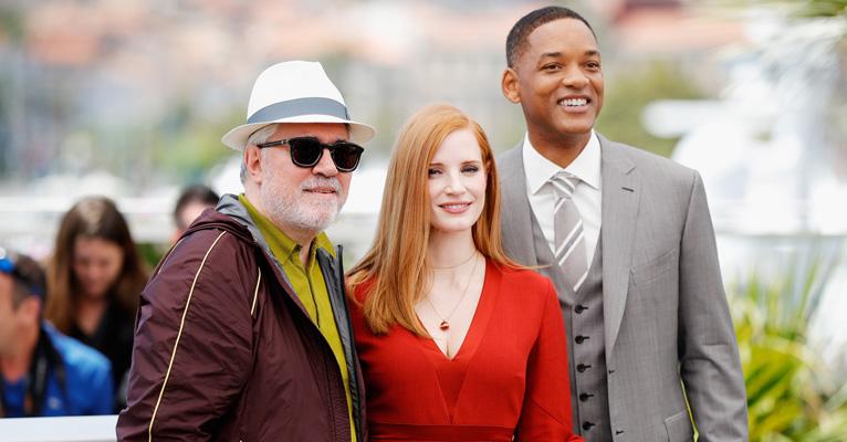No 1° dia do Festival de Cannes, jurados como Jessica Chastain e Will Smith  desfilam pelo  tapete Vermelho