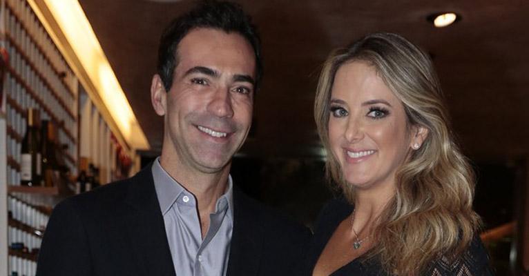 Após reatar namoro, Ticiane Pinheiro se declara para César Tralli: “Amor que não se quebra”