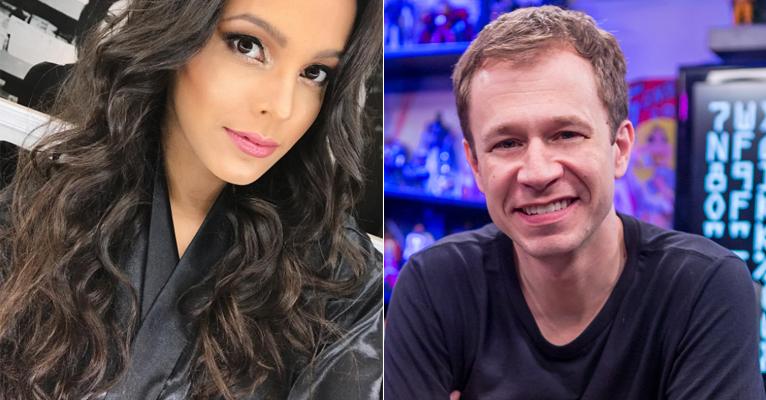 Emilly Araújo homenageia Tiago Leifert no aniversário do apresentador: “Você faz parte da minha história”