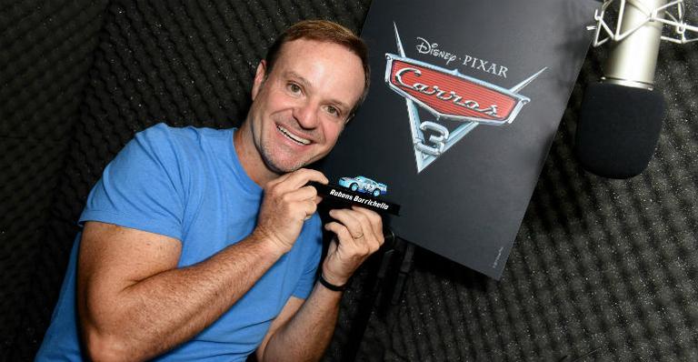 Rubens Barrichello vai dublar personagem em ‘Carros 3’
