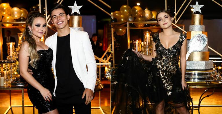 Larissa Manoela prestigia a festa de 15 anos de Raissa Chaddad