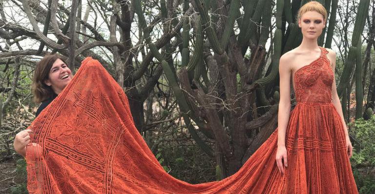 Martha Medeiros fotografa sua nova coleção no sertão nordestino