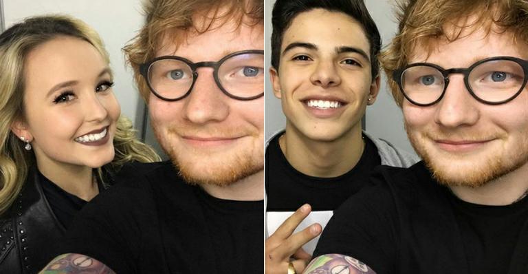 Larissa Manoela tieta Ed Sheeran e rebate críticas: “A montagem se mexe”