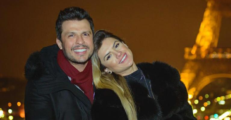Wellington Muniz comemora 5 anos de união com Mirella Santos