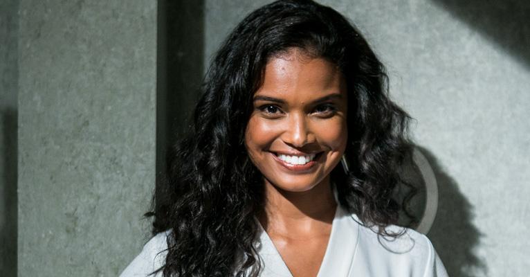 Grávida de 4 meses, Aline Dias revela o sexo e o nome de seu filho