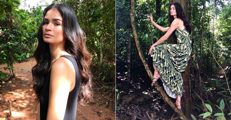 Carol Ribeiro se encanta pela Amazônia e afirma: “Tenho uma relação muito forte com a natureza”