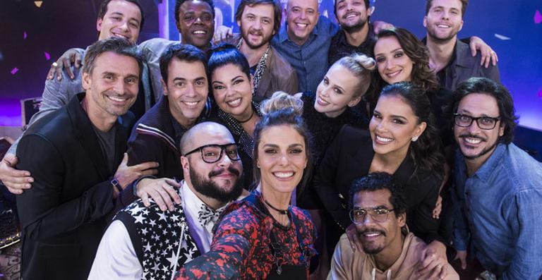 Fernanda Lima reúne o time do reality PopStar