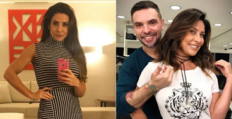 Novo visual! Scheila Carvalho adere ao corte long bob