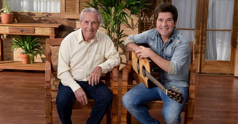 Daniel grava campanha ao lado do pai e se emociona: “Meu espelho de vida”