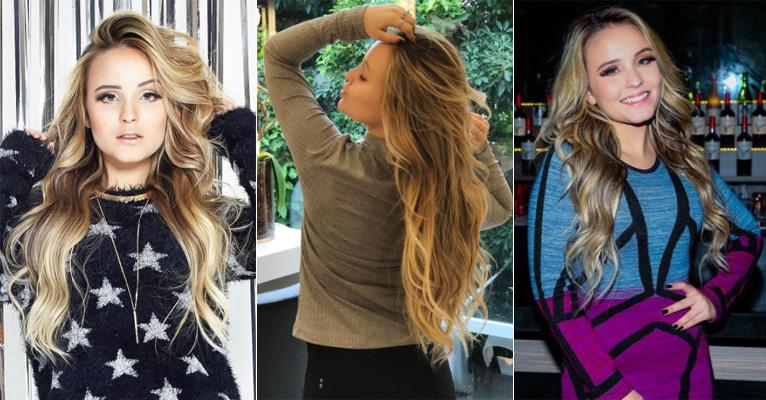 Saiba como ter o cabelo loiro balayage de Larissa Manoela