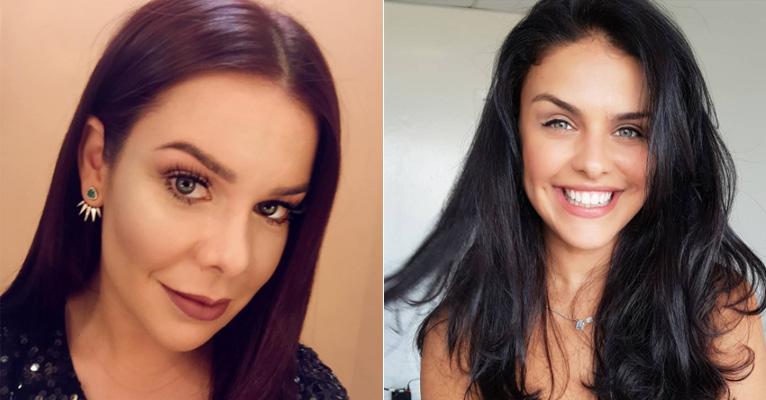 Fofas! Paloma Bernardi homenageia Fernanda Souza com fotos das duas ainda crianças